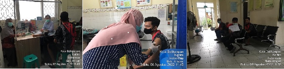 Vaksinasi Booster ke-2 untuk SDM Kesehatan Resmi Digelar Di UPTD PKM Baru Ilir