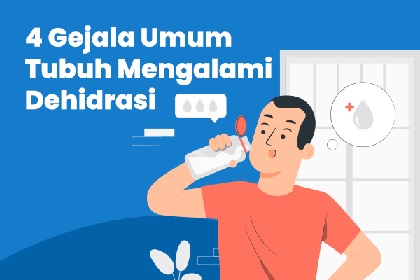 4 Gejala Umum Tubuh Mengalami Dehidrasi