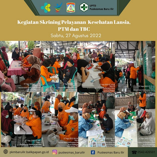 Skrining Pelayanan Kesehatan Lansia, PTM dan TBC