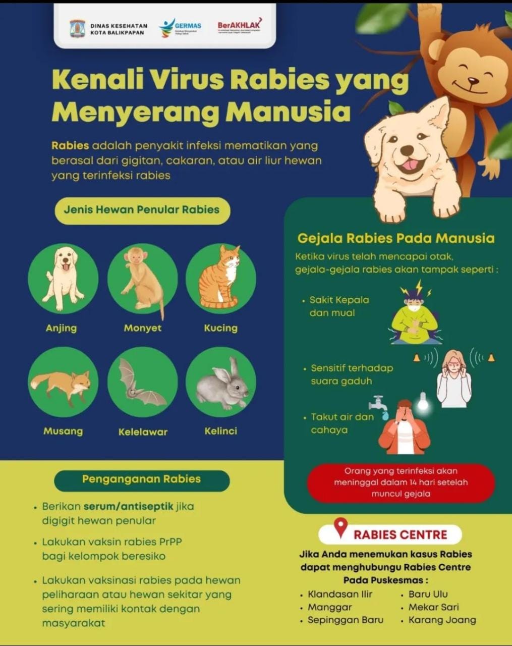 MENGENAL PENYAKIT RABIES